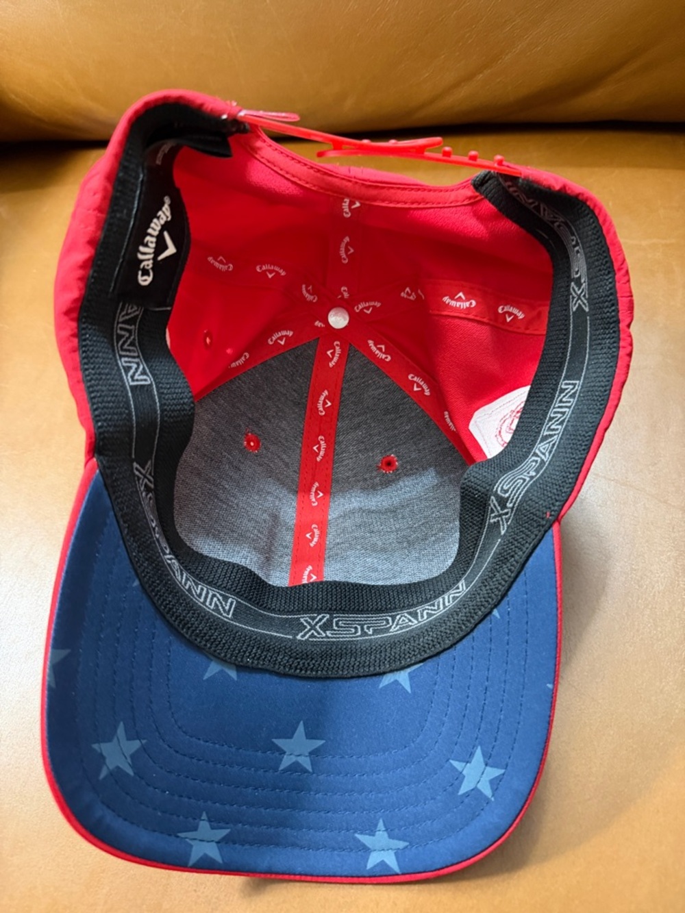 Callaway USA Patriot Red SnapBack Baseball Cap - Picture 7 of 8
